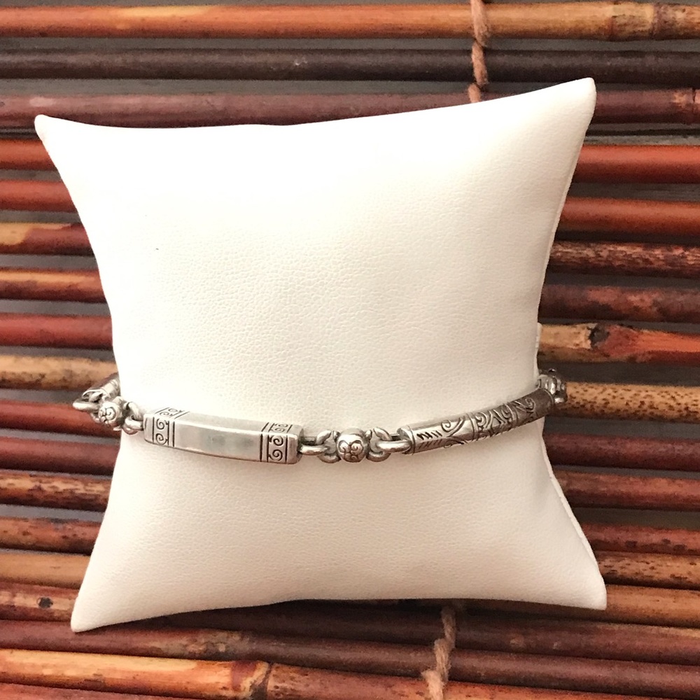 Brighton Silver Tone Link Bracelet